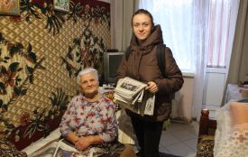 Як мешканці геріатричного пансіонату шукали себе на сторінках газети «RIA плюс» (РЕПОРТАЖ)