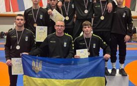 Тернопільські спортсмени здобули медалі на Міжнародному турнірі з греко-римської боротьби