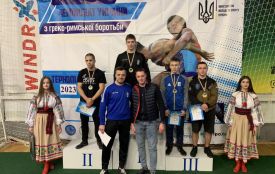 Три медалі чемпіонату України – у скарбниці борців Тернополя