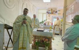 У Тернопільському онкодиспансері освятили каплицю