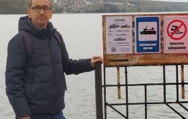 На Центральному причалі в Тернополі з'явилися нові знаки