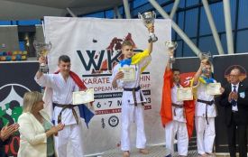 Юні тернополяни підіймались на п’єдестал VI чемпіонату Європи з кіокушин карате
