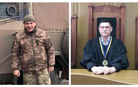 Змінив суддівську мантію на армійський однострій: історія військового з Монастирищини
