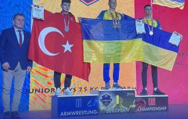 «Золото» та «срібло» здобули спортсмени з Тернопільщини на Чемпіонаті Європи з армреслінгу