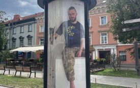 Під час саміту НАТО на вулицях Вільнюса розмістили фото захисника з Тернополя