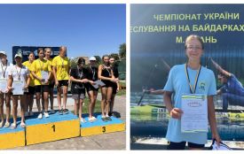 Юні тернопільські спортсмени лідирували на Чемпіонаті України з веслування на байдарках і каное