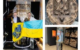 За скільки продали в Тернополі прапори із підписом Залужного та командира «Азову» Редіса