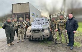 Сергій Надал зустрів Різдво на передовій з нашими Героями (пресслужба міської ради)