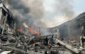 Російська армія випустила по Україні більше ста ракет. Зеленський показав наслідки