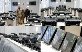 Дрони для ЗСУ: За передноворічний тиждень Тернопіль передав на фронт більше півсотні  квадрокоптерів (пресслужба Тернопільської міської ради)