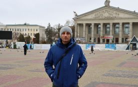 Йде пішки понад 600 км, аби допомогти побратимам: інтерв’ю з Петром Скрипкою, який дістався Тернополя
