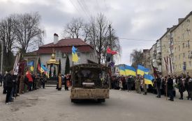 На Тернопільщині попрощалися із загиблим захисником Богданом Дорошем