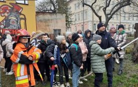 Для бережанських школярів рятувальники провели насичений «Урок безпеки»