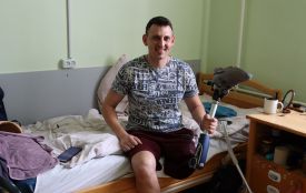 «Бог дав мені можливість жити». Історія військовослужбовця Руслана Прокоп'юка, який втратив ногу