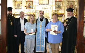 Медики Тернопільської обласної дитячої лікарні Алла Філюк та Світлана Євтушенко отримали почесні нагороди
