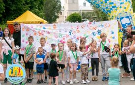 Тернопільські  діти долучились до встановлення світового рекорду