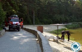 У парку на Тернопільщині облашували місце для купання