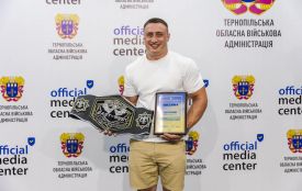 Тернополянин виборов пояс Чемпіона світу з армрестлінгу
