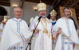 Звільнені з полону священники УГКЦ взяли участь у прощі до Зарваниці