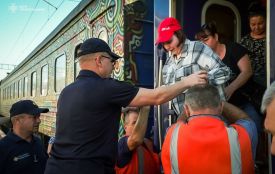 У Тернополі зустріли дітей з Херсона, які проходитимуть тут реабілітацію
