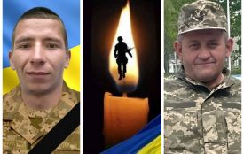 Тернопільщина втратила захисників Володимира Соляра, Любомира Олійника та Михайла Недільського