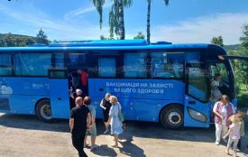 Вакцинальний автобус у серпні приїде у шість громад Тернопільщини