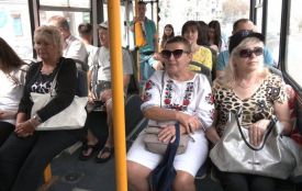 Проїзд у громадському транспорті з нагоди Дня Незалежності безплатний для людей у вишиванках