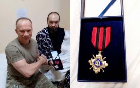 Військовий з Тернопільщини отримав «Золотий хрест» від головнокомандувача ЗСУ