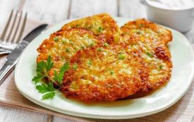 Рецепт дерунів з курячим філе