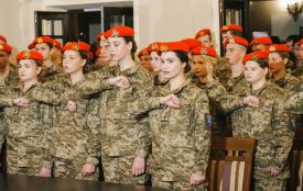 Студенти Тернопільського військового коледжу склали присягу на вірність українському народові