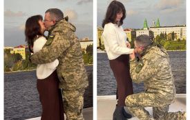 Напередодні Нового року у Тернополі одружився військовий