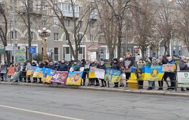 «Полон вбиває» нагадують родини військових у Тернополі