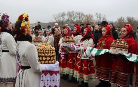 На межі Тернопільщини та Хмельниччини у День Соборності зустрілись представники чотирьох областей
