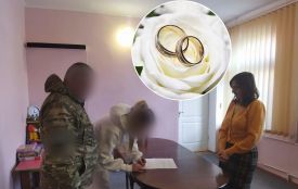 Весілля за ґратами: у Збаразькій колонії засуджена вийшла заміж за військового