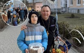 Михайлик має дім, а я — четвертого синочка: отець Філюк прийняв у родину ще одну дитину