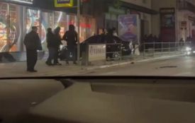 ДТП у центрі Тернополя: Daewoo вилетіло на тротуар
