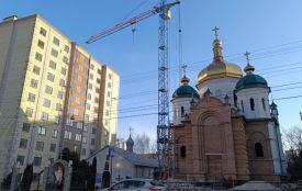 Здали в експлуатацію храм із багатоквартирним будинком на Курбаса