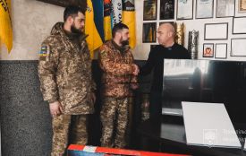 Тернопіль передав техніку для 2-го стрілецького батальйону 156 бригади: Сергій Надал (пресслужба Тернопільської міської ради)