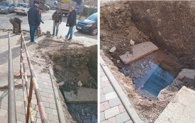 «Знову розрили нам весь тротуар». Жителі 15 Квітня не один рік просять нову теплотрасу