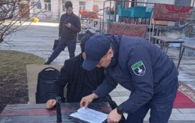 За миття килимів на території скверу Чорновола тернополянин заплатить штраф