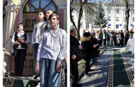 У центрі Тернополя читають поезії