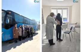 Вакцинальний автобус працював у громаді на Чортківщині
