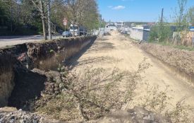 Що за котлован риють на Морозенка? У міській раді – як води у рота набрали
