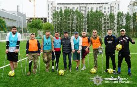У Тернополі створили футбольну команду ветеранів війни з ампутаціями