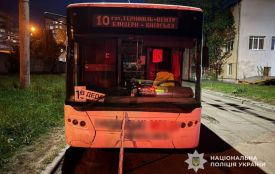 Під час екстреного гальмування тролейбуса травмувалася жінка
