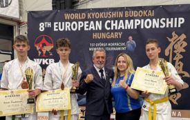 Тернопільські каратисти здобули медалі на Чемпіонаті Європи з World kyokushin karate