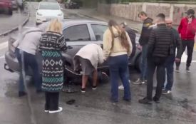 На проспекті Бандери збили 16-річного мотоцикліста