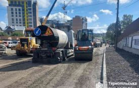 Де у Тернополі ремонтують дороги 16 травня
