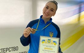 Тернополянка Ангеліна Гладій стала бронзовою призеркою чемпіонату України зі спортивної аеробіки