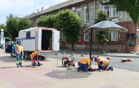 У Тернополі встановили освіжаючі парасольки: де та коли вони працюватимуть